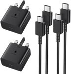 25W Samung Super Fast Charger,2 Pac