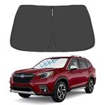 Windshield Sunshade Custom for Subaru Forester 2023 2022 2021 2020 2019 Reflective Heat Sun UV Protector Foldable Front Window Shade Upgrade Accessories