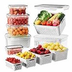 Canfanni 12 PCS Fruit Storage Conta