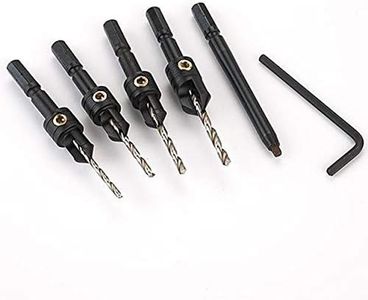 Snappy Tools 4-Piece Countersinking Drill Set Fits Festool Centrotec Chucks