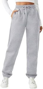 PINSPARK Sweatpants for Women Causal Baggy Lounge Athletic Pants Warm Fleece Joggers Winter Fall Trousers Pant