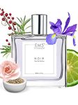 EM5™ Noir Perfume for Men | Amber Woody Spicy | Eau de Parfum (EDP) | Strong and Long Lasting Spray | Luxury Gift for Him