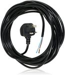 SPARES2GO Universal 2 Core Extra Long Mains Cable Lead Plug for Corded Power Drill (8.4m)