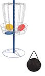 Portable Metal Disc Frisbee Golf Goal Set Comes with 9 Discs - by Trademark Innovations