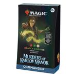 Magic: The Gathering Murders at Karlov Manor Commander Deck - Deadly Disguise (100-Card Deck, 2-Card Collector Booster Sample Pack + Accessories) (English Version)