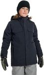 Burton Youth Boys' Covert 2.0 2L Insulated Snow Jacket (US, Alpha, Medium, Regular, True Black)