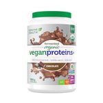 Genuine Health Fermented Organic Vegan Protein - 20 g Plant-Based Protein Powder - Made with 10 Simple Ingredients - No Sugar Added - Chocolate, 900 g (29 Servings)