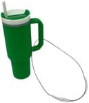 Tumbler Cup Replica Christmas Ornament | 2023 Popular Water Bottle Replica Mug Holiday Ornament | Made in USA (Green)