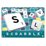 Mattel Games Classic Scrabble, Original Crossword Board Game, English Version, Family Board Game for Adults and Kids, Word Game for 2 to 4 Players, Ages 10 and Up, English Version, Y9592