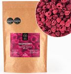 BRIX Freeze Dried Raspberry | 100% Natural Dried Whole Raspberries 85g | Great Taste Award Dried Fruit | Non-GMO, Gluten Free, Vegan & Vitamins Retained