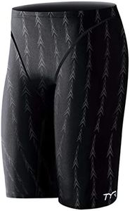 TYR Men's Fusion 2 Jammer Swim Suit, mens, SFUS6A, Black, 34 -Inch