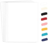 50 Pack White Cardstock 8.5 x 11 Wh