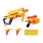 Nerf Alpha Strike Infantry Pack, 24-Piece Set includes 4 Blasters and 20 Official Elite Darts, for Kids, Teens, Adults, Multicolor