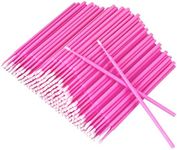 Micro Brushes, Microswabs For Eyelash Extensions & Makeup, Lint Free Lip Micro Applicator Brush, Disposable Micro Swabs, Eye Lash Mascara Wands