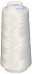 American & Efird Maxi-Lock Stretch Serger Cone Thread 2,000yd-White, 2000yd, White