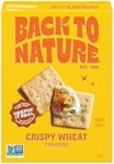 Back to Nature - Crispy Wheat Crackers - Real Ingredients like Wheat Flour & Sea Salt - Non-GMO - 6.5 Ounce