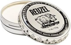 Reuzel Concrete Hold Matte Pomade - Maintain Carefully Groomed Appearance - Make Hair Polished - Easy and Hassle Free Application - Light Masculine Scent - Sulfate, Paraben, and Cruelty Free - 113 g