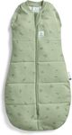 ergoPouch Cocoon Swaddle Sack 0.2 TOG - Baby Sleep Sack, Gentle Snug Fit Helps Calm Startle Reflex, Ideal for Arms In/Out Sleeping, Soft Breathable Fabric for Better Sleep (3-6 Months, Willow)