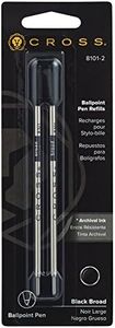 Cross Ballpoint Pen Refill - Black - Broad - Dual Pack