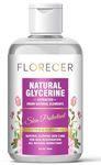 FlorecerGlycerine for Face |100% Pure & Natural Glycerine liquid for face, Beauty and Skin Care | Pure & Unscented Glycerine - Pharmaceutical Grade, 100% Vegan, Hypoallergenic (100 Gram)