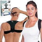 Posture Corrector Men | Posture Corrector with Adjustable Strap | Posture Corrector Women, Shoulder & Back Pain Relief for Clavicle Support | Pain Relief & Support For Neck Men & Women - Supply Cube