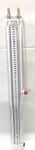 LOCUS® U Tube manometer 300-0-300 MMWC used to measure pressure difference made of ARCYLIC Body