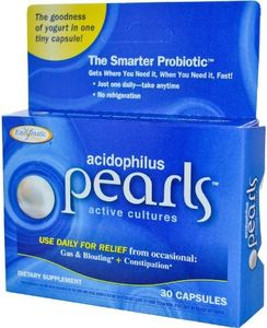 Enzymatic Therapy - Acidophilus Pearls - 30 Capsules