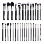 PAC Master Stroke Series Brush, Set of 32 - Black