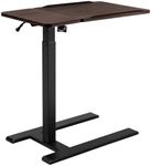 SIHOO D01 Overbed Table - Height & Tilt Adjustable, Laptop Standing Desk with Wheels for Hospital & Home Use