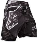 Venum Gladiator 3.0 Fightshorts, Black/White, Large