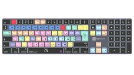 LOGICKEYBOARD Wireless Backlit 'Titan' designed for use with Adobe Premiere Pro on Mac • p/n LKB-PPROCC-TM-UK