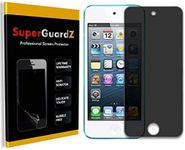 for iPod Touch 7 / iPod Touch 6 / iPod Touch 5 Screen Protector [Privacy Anti-Spy], SuperGuardZ, Anti-Glare, Anti-Scratch, Anti-Bubble [Lifetime Replacement]