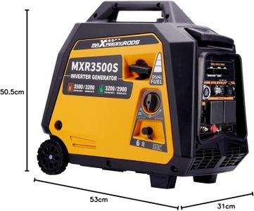 maXpeedingrods Dual Fuel Generator 3500W – Portable Power Supply