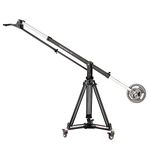 PROAIM 10' Wave-2 Camera Jib with CST-100 Heavy-Duty 100mm 2-Stage Tripod & Portable Tripod Dolly. Adjustable 6 to 10' Arm. Payload up to 25kg/55lb (P-WV-2PL-SD)