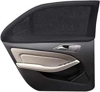 Trusiel Parasol Lateral de coche, Infantil, Protección Solar UV para bebé, 2 Unidades, Compatible con la mayoría de los vehículos (XL)