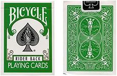 MMS Cards Bicycle Green Back USPCC 