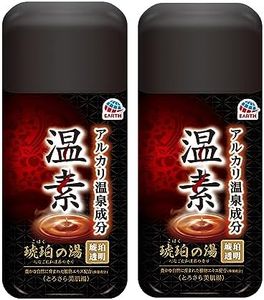 Koukou-no-Yu Good Hot Water Tour Bath Salt, Heartfelt Fragrance of Japanese and Chinese Tea (Transparent) 21.2 oz (600 g) x 2, Quasi-drug Product (Amazon.co.jp Exclusive)