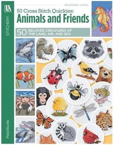 LEISURE ARTS Stitch Animals Cross Stch Quickies Animls Bk