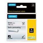 Dymo Rhinopro White Self-Laminating Tape 1INX18 (1734821)