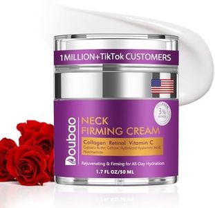 Advanced Neck Firming Cream-Lifting & Skin Tightening, Anti-Aging Moisturizer for Face– 3% Retinol & Hyaluronic Acid for Wrinkle Reduction, Neck & Décolleté – Deep Hydration, 1.76 FL OZ