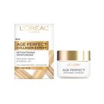 L'Oreal Paris Day Face Moisturizer Cream, Age Perfect Collagen Expert, with Collagen Peptides + Niacinamides, For Mature Skin, Suitable for Sensitive Skin Skincare, 70 ml