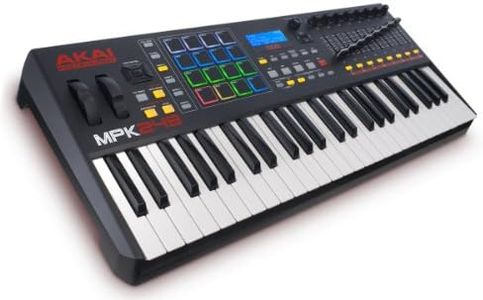 AKAI Professional MPK249 - USB MIDI Keyboard Controller with 49 Semi Weighted Keys, Assignable MPC Controls, 16 Pads and Q-Links, Plug and Play