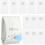 12 Pack Replacement Type Q/C 53292 Cloth Vacuum Bags Fit for Kenmore 5055, 50557, 50558, 20-53292, 53291, 200 series, 400 series, 600 series, 700 series, 800 series Canister Vacuum Cleaner