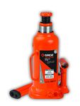 GROZ 12 Ton Hydraulic Bottle Jack with Load Limiting Device| Ideal for use with HCV, Mini Trucks Buses| Portable|Leak-Proof| Forged Base| Factory Tested| Lifting Range: 230-465 mm|JACK/BT/12W