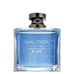 Nautica Voyage N-83 - Fresh Ocean, Masculine Scent - Notes of Spearmint, Citrus and Cardamom, 100ml