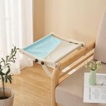 Cat Window Perch, Cat Window Hammock, Providing All-Around Sunbath Space Saving, Easy to Adjust Cat Bed for Windowsill, Bedside, Drawer and Cabinet