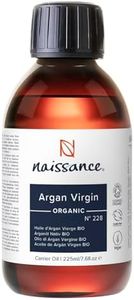 Naissance Olio di Argan del Marocco BIO (No. 228) - 225ml - Biologico, Idratante per Corpo, Viso, Capelli, Pelle, Barba