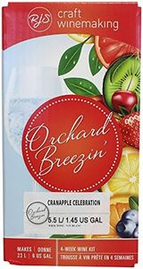 Home Brew Ohio Orchard Breezin' Cranapple Celebration Wine Ingredient Kit
