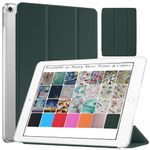 DuraSafe Cases for iPad 4 iPad 3 iPad 2-9.7 Inch [ iPad 4th / 3rd / 2nd Old Model ] A1396 A1416 A1430 A1403 A1458 A1459 A1460 A1395 A1397 Hard Smart PC Transparent Back Cover - Dark Green