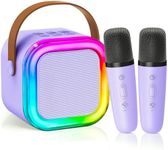 【2025 Newest】 Mini Karaoke Machine 